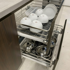 Giá Bát Đĩa Nan Dẹt INOX 304