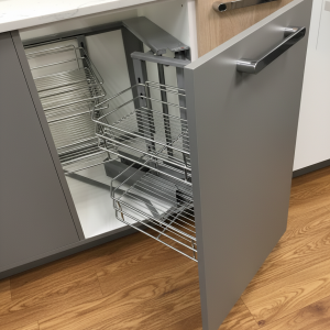 Alternative view of Kệ Góc Liên Hoàn Nan Tròn INOX 304